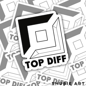 League of Legends Top Diff Sticker, top main, lol sticker