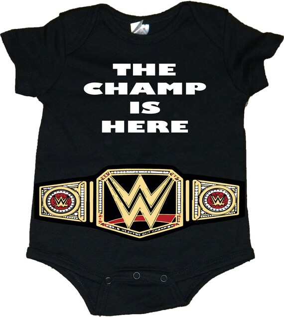 wwe baby onesie