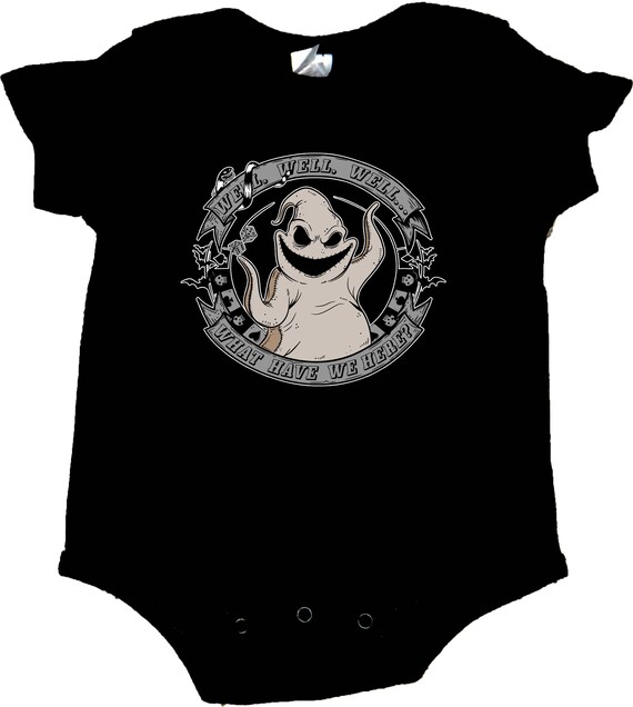 oogie boogie onesie baby