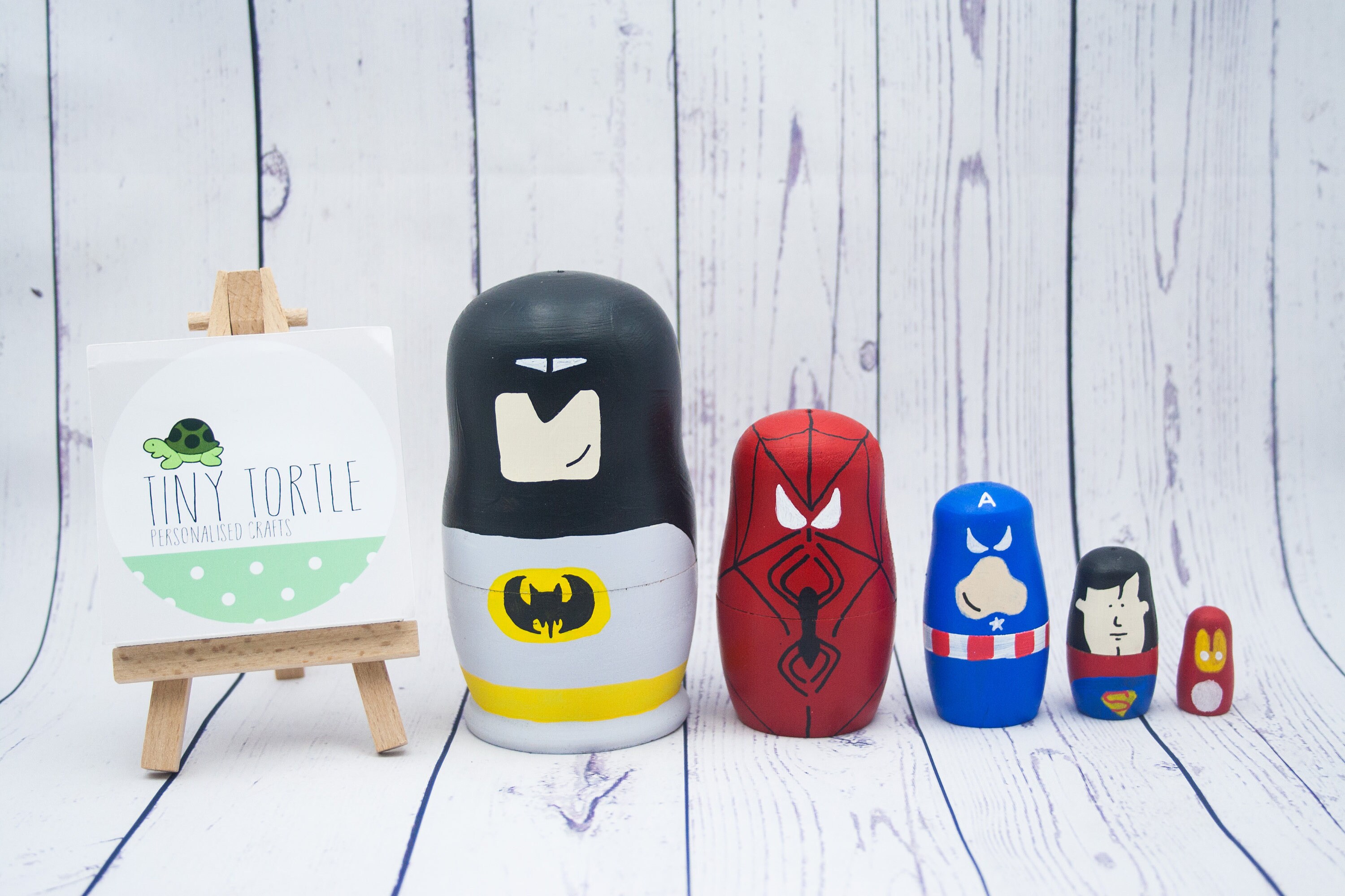 superhero russian dolls