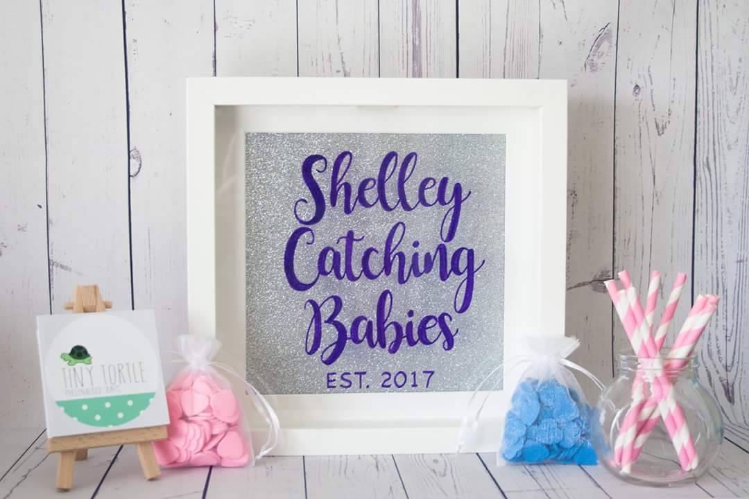 Midwife drop box frame graduation gift student midwife Etsy