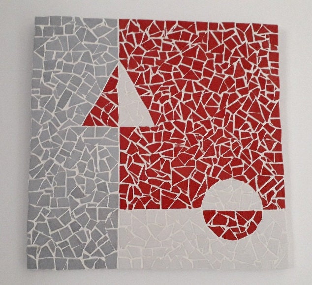 Tableau Mosaïque Géométrique