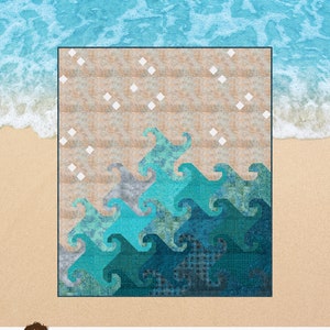 Ocean's Edge Quilt Pattern - Etsy