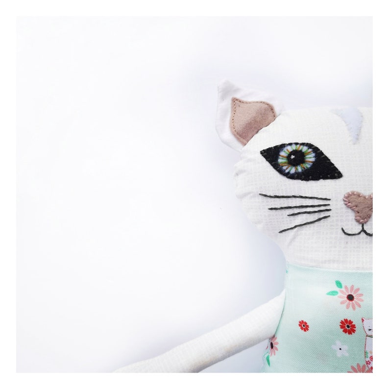 Kitty Doll Sewing Machine and Hand Embroidery Pattern Etsy