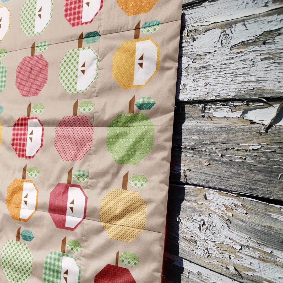 Apple Season Quilt Pattern - Etsy