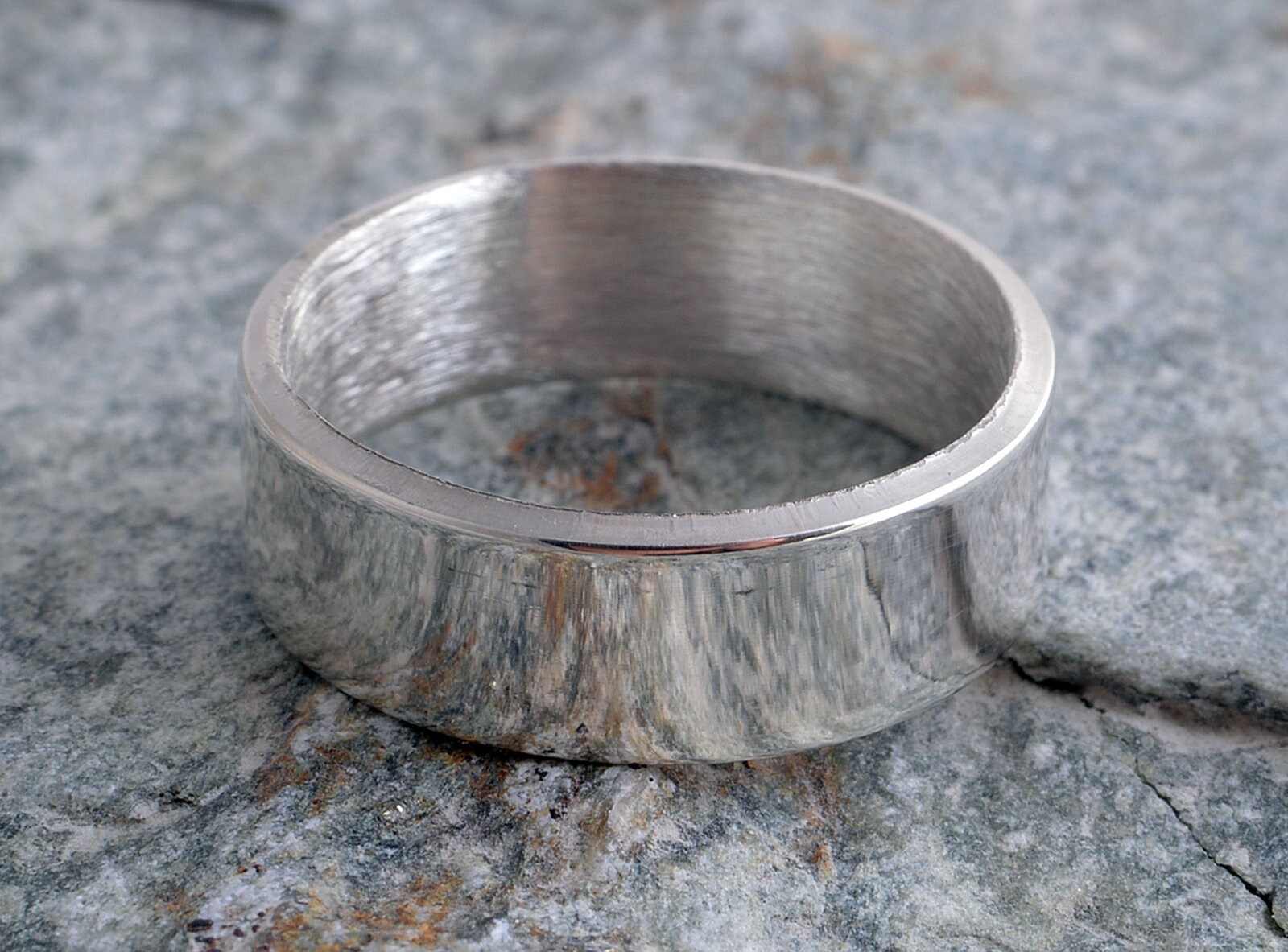 Plain Silver Band Ring – SILBERUH
