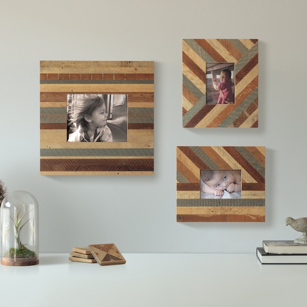 Reclaimed Wood Frame Etsy