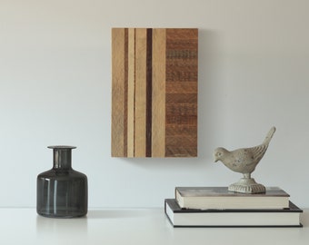 Reclaimed Wood Wall Art, Lath, Pattern, Decor, Geometric