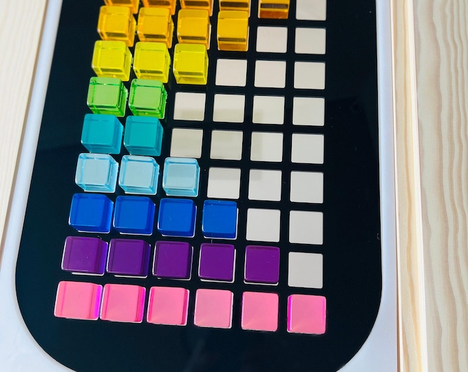 Acrylic Cube Sensory Bin Insert: TROFAST, Flisat Table, Lightbox Insert, Flisat Insert, Sensory Table