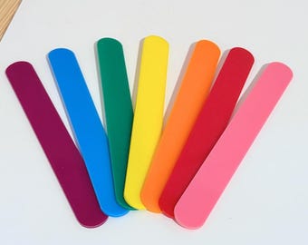 Jumbo Acrylic Popsicle Sticks