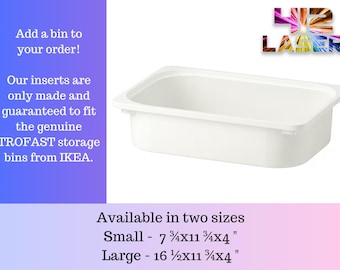 TROFAST Sensory Bin: Small or Large Storage Bin