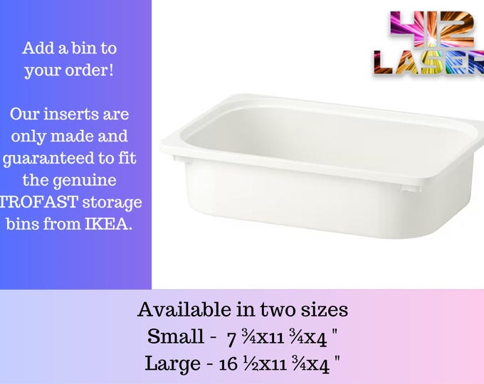 TROFAST Sensory Bin: Small or Large Storage Bin