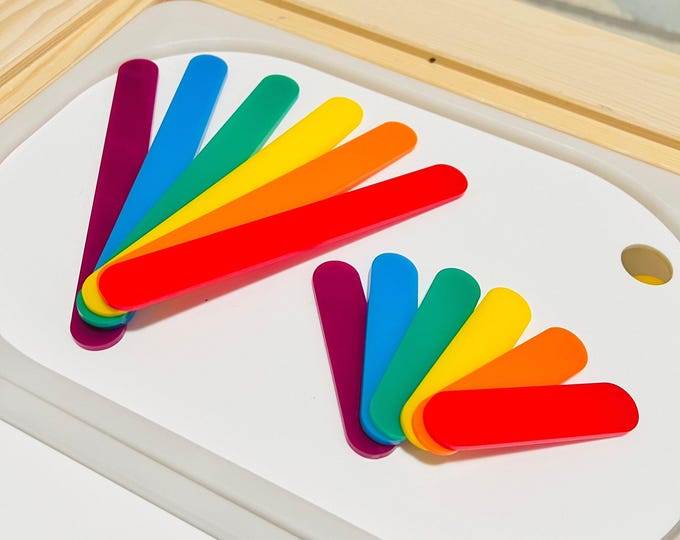 Acrylic Popsicle Sticks Add-On