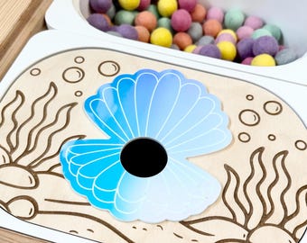 Pearl Oyster Sensory Bin Insert