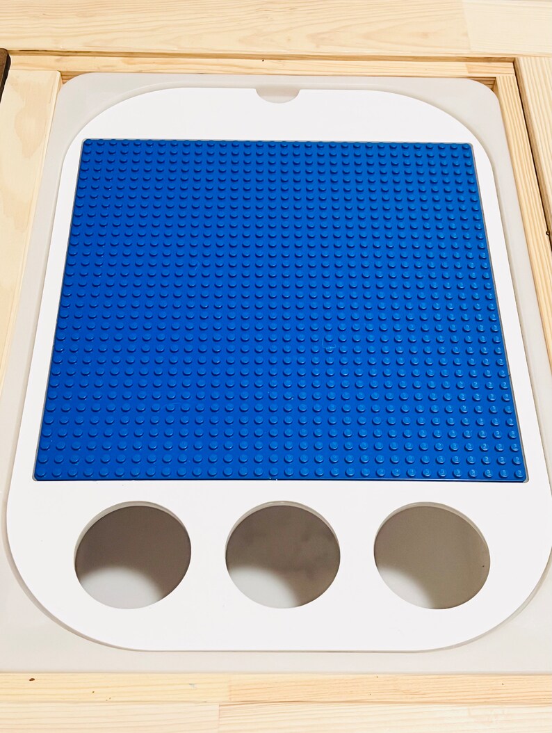 Building Bricks Sensory Table Insert, Baseplate, Flisat Insert, Trofast