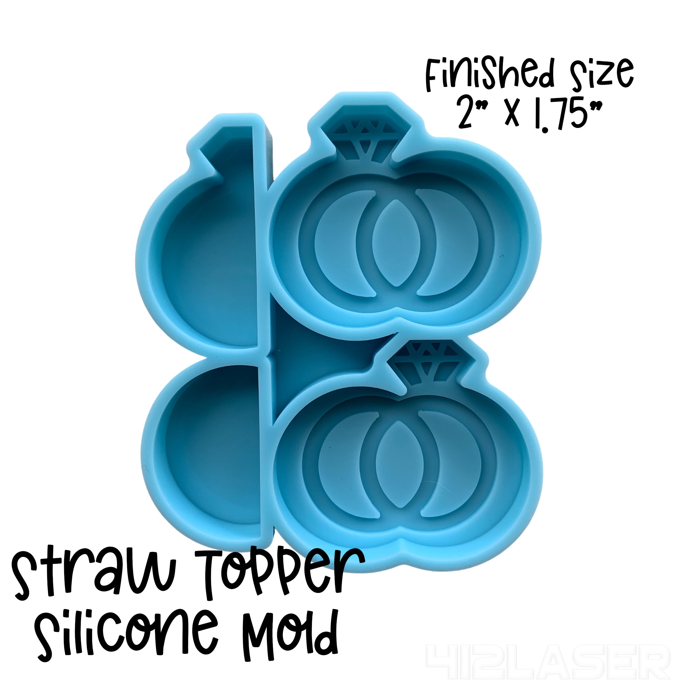 silicone lv straw topper molds｜TikTok Search