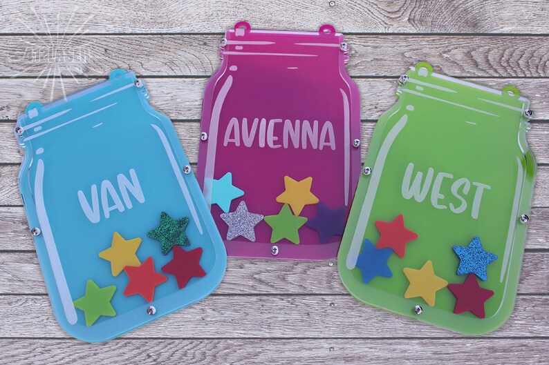 Personalized Children's Reward Jar Classroom Incentive Etsy