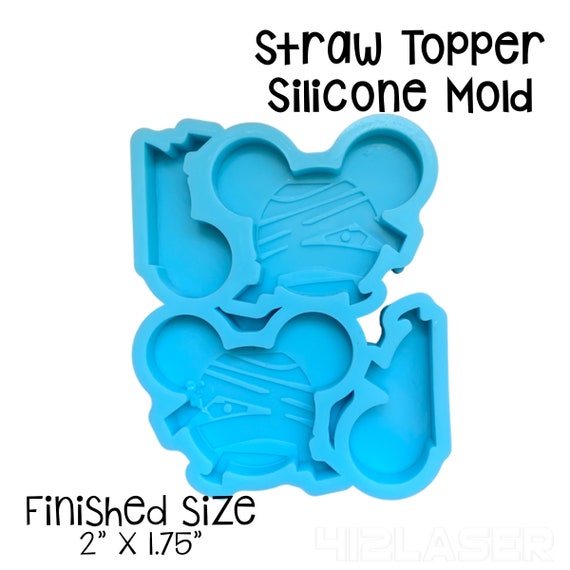 Silicone Molds Epoxy Resin Straw Topper