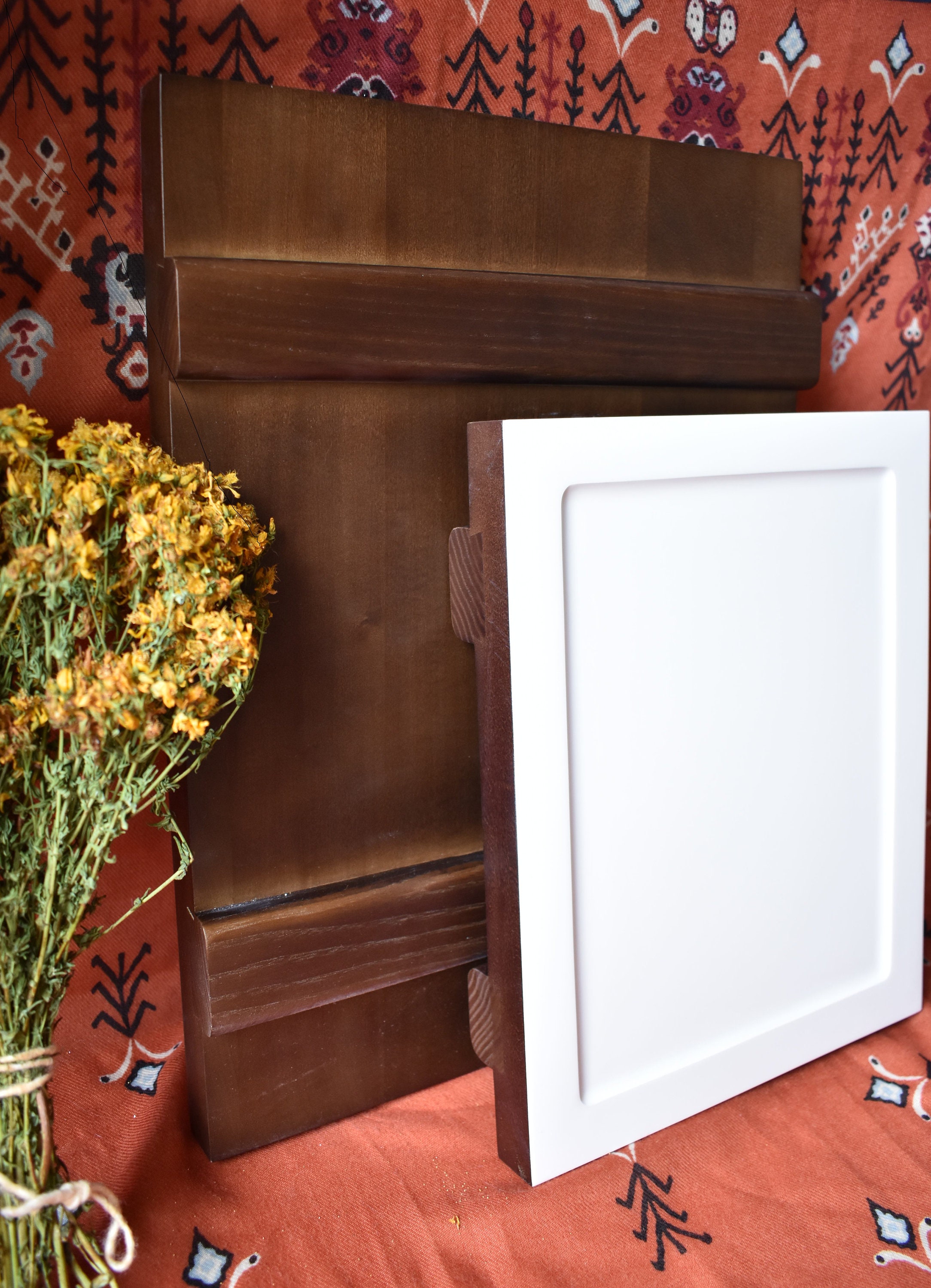 Icon Boards Gessoed Set With Recess of 2 Pieces of Different - Etsy