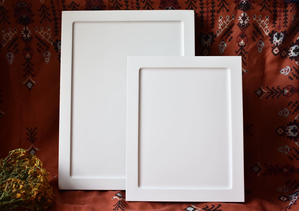 Icon Boards Gessoed Set With Recess of 2 Pieces of Different Etsy