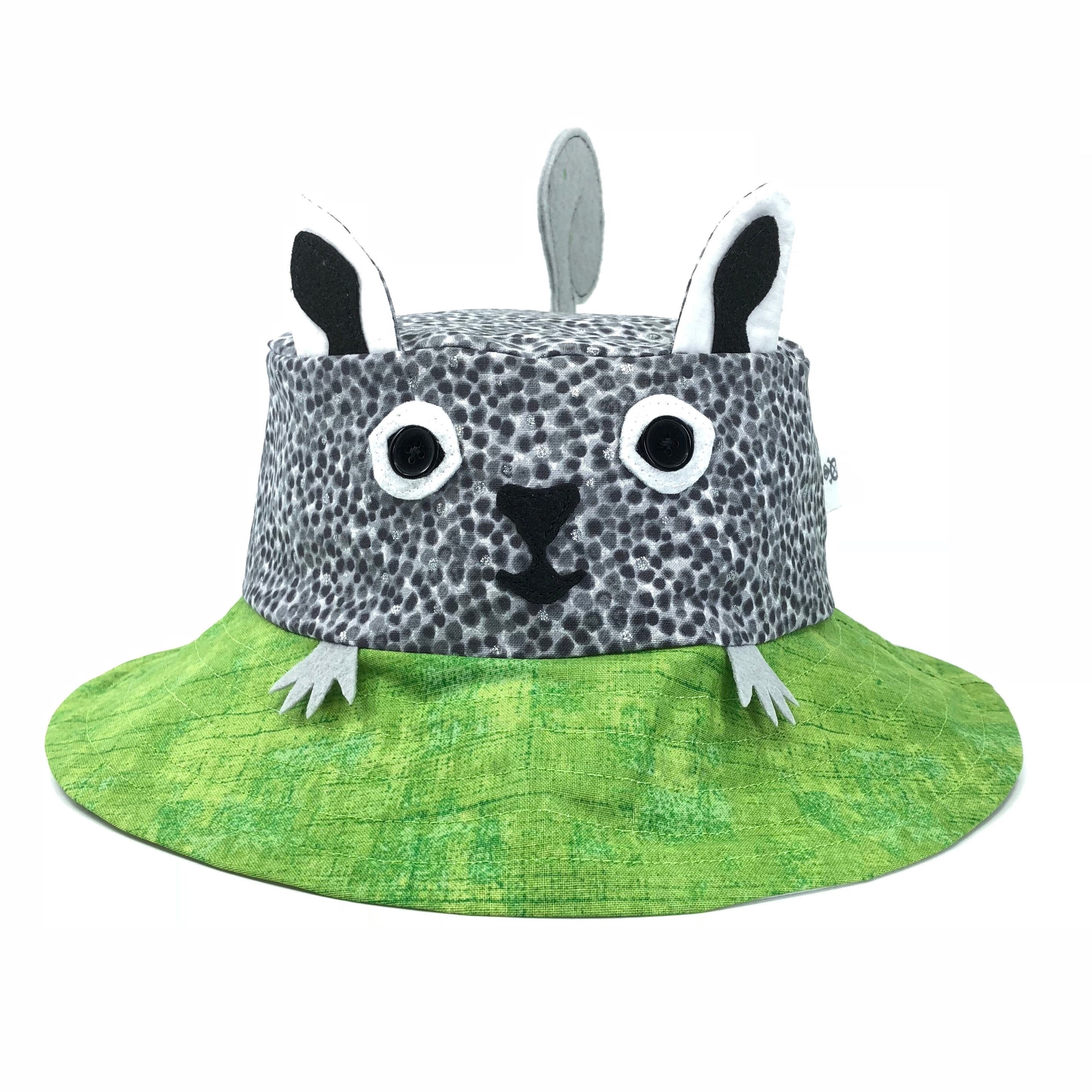 Squirrel Sun Hat for Kids and Adults. Great Bucket Hat for Etsy UK