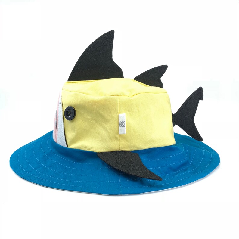 Lemonshark Sun Hat. Great Bucket Hat for Babies to Adults. Fun and ...