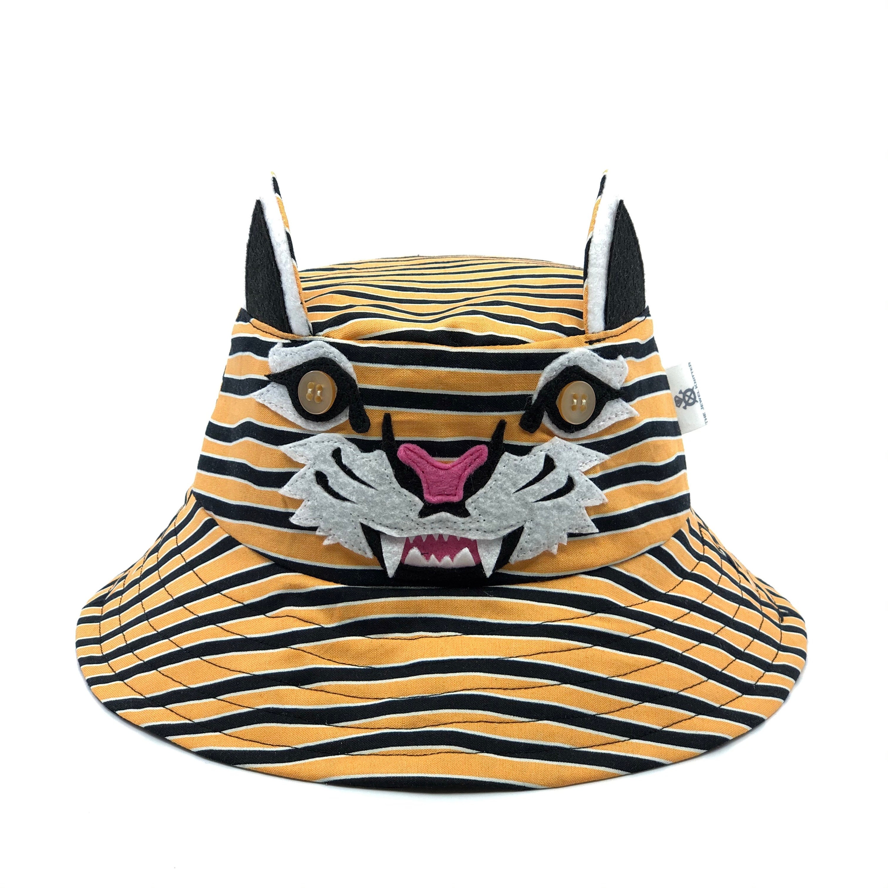 Tiger Sun Hat for Kids and Adults. Bucket Hat for Sun Etsy
