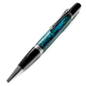 Hennephout balpen | Briljant blauw