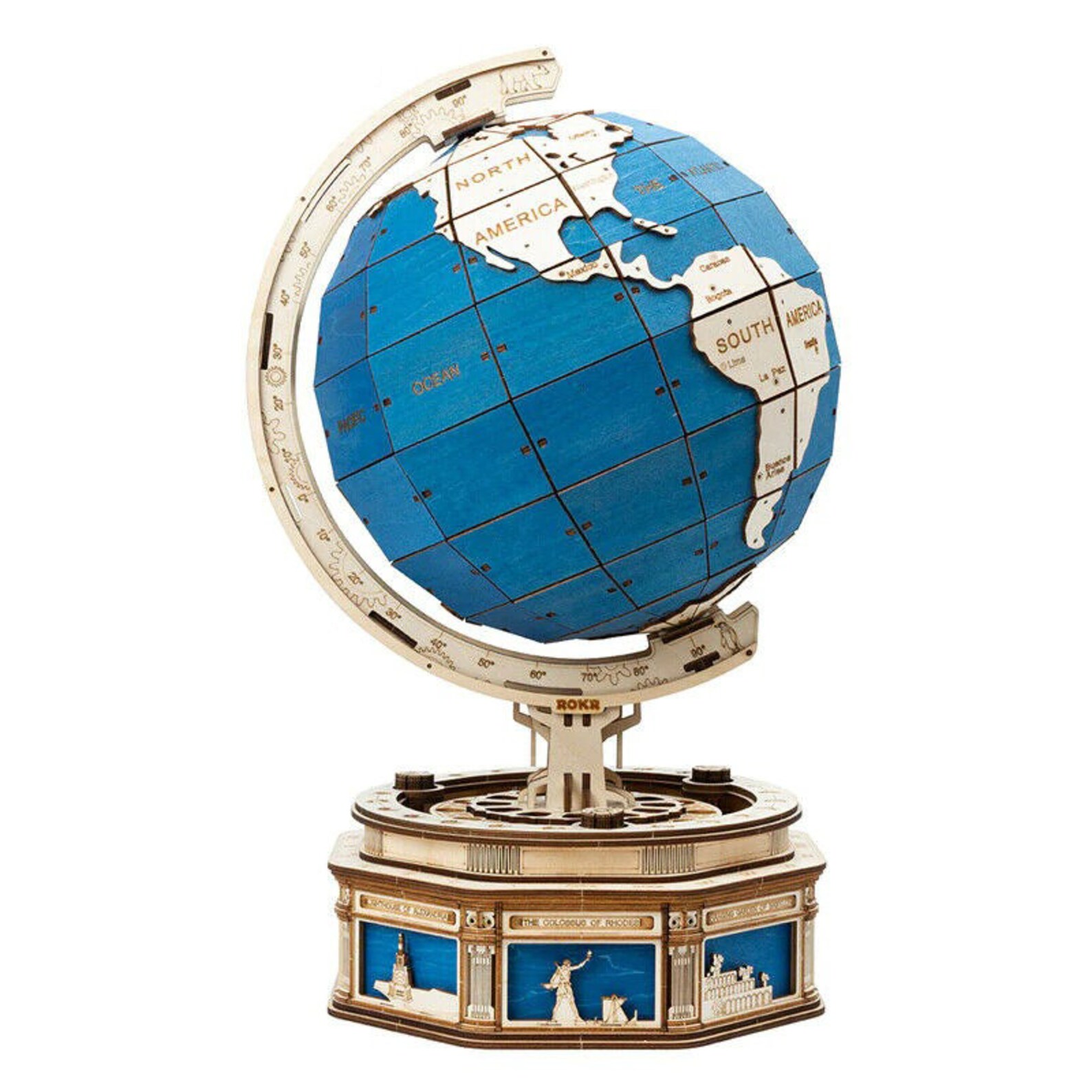 3D WORLD GLOBE PUZZLE Globe Puzzle Travel Puzzle 3D Jigsaw Etsy