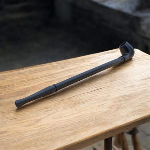 Hand Carved  12inches Long Churchwarden Tobacco Pipe Long stem Deep Bowl