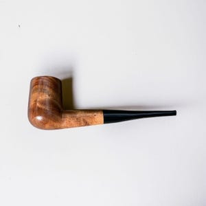 Handmade   6 inch  Wood Tobacco Pipe  Deep Bowl Nautral Herb Pipe For Pipe lover’s