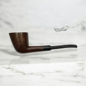 Handmade   6 inch  Wood Tobacco Pipe  Deep Bowl Nautral Herb Pipe artistic designs For Pipe lover’s