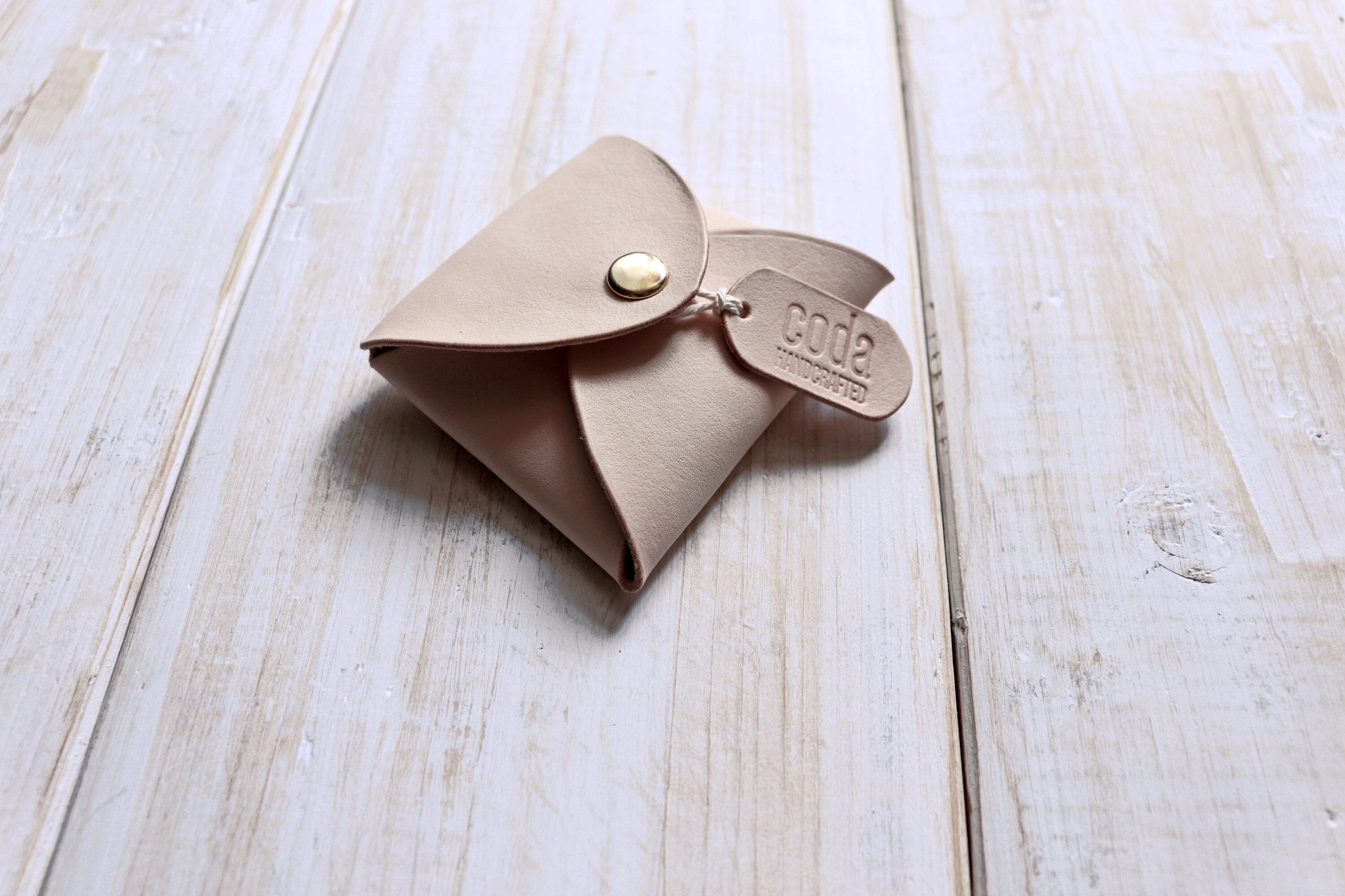 Leather Coin Pouch Leather Envelope Envelope for Jewelry Etsy