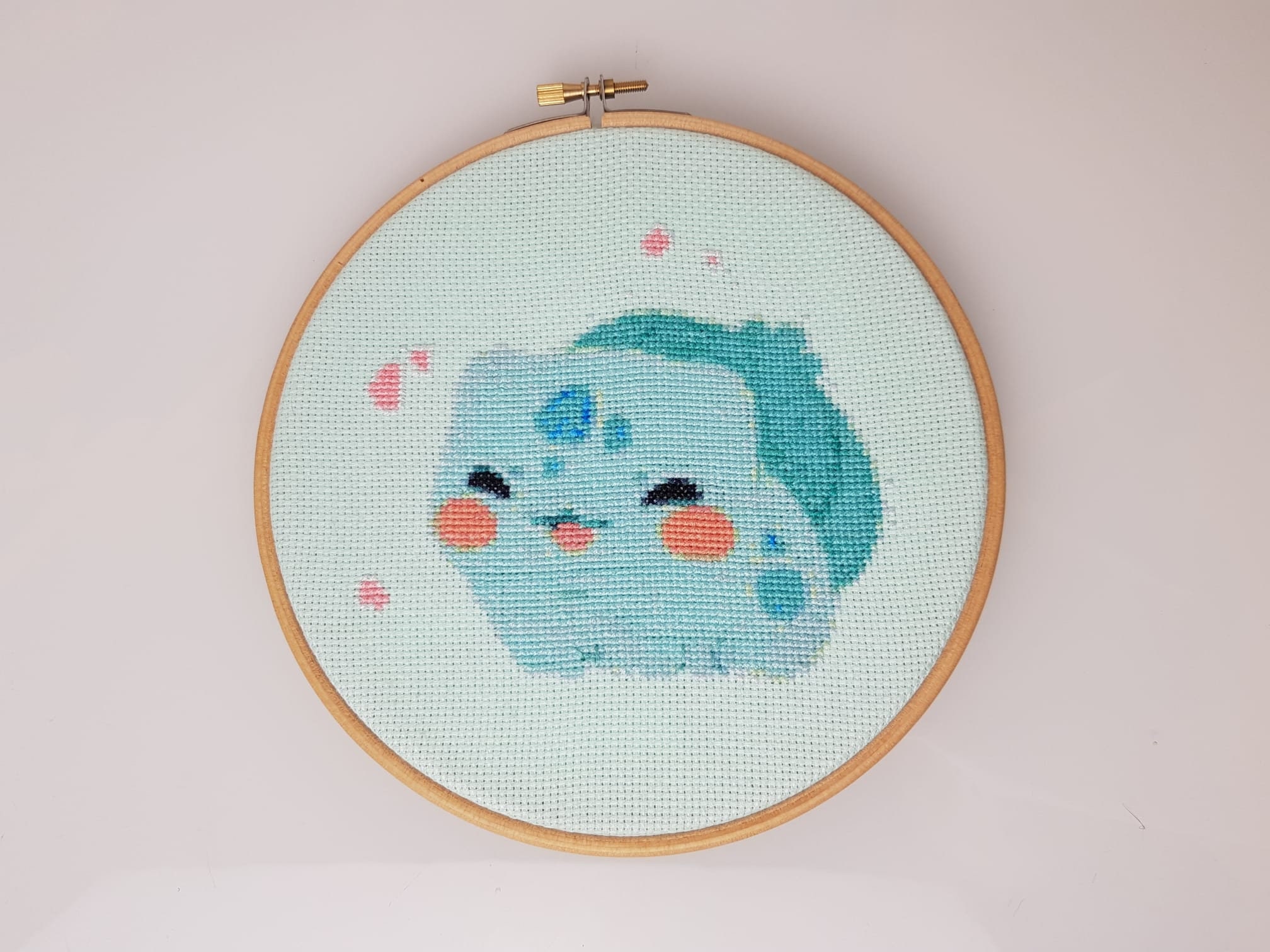 Pokemon Cross Stitch Cactus Bulbasaur #1 - funny kids embroidery