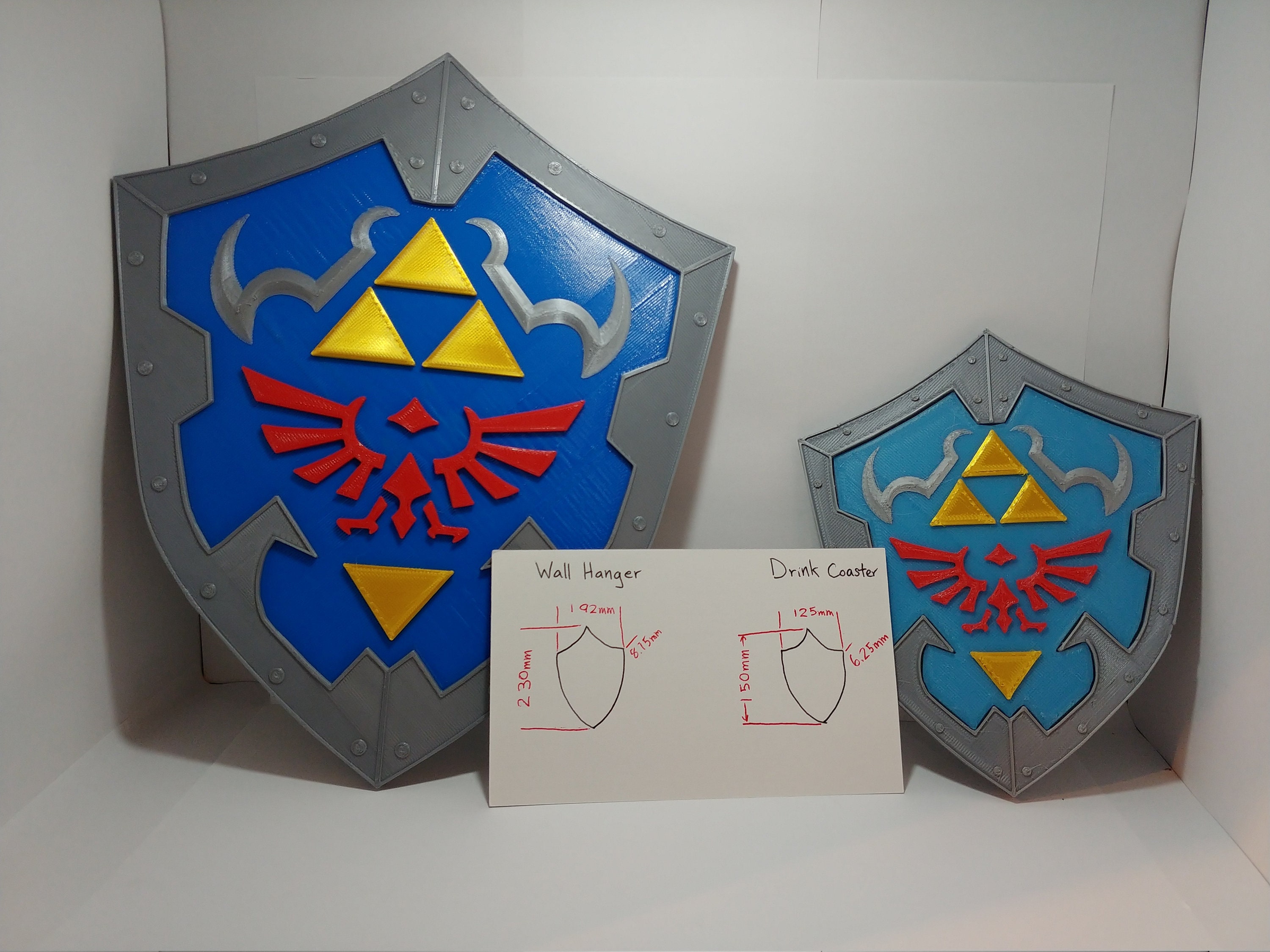 Legend of Zelda, Ocarina of Time Hylian Shield Wall Hanger or Drink