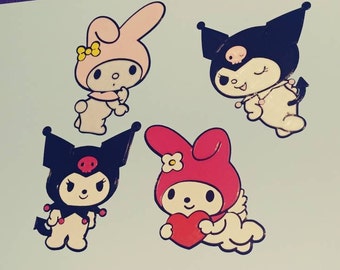 20+ Kuromi And My Melody Drawing