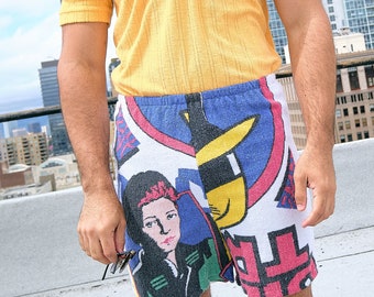 80er/90er Jahre Dick Tracy Terry Shorts