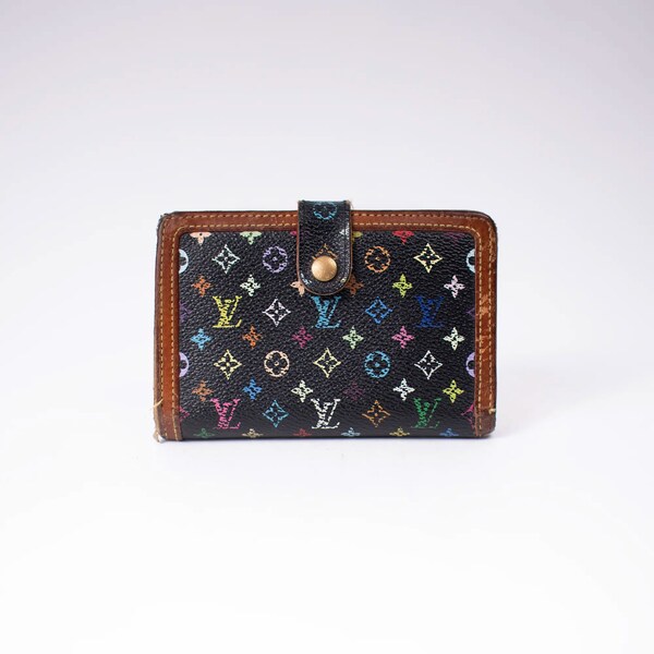 Louis Vuitton Murakami Multicolor Mononogram Folio Wallet