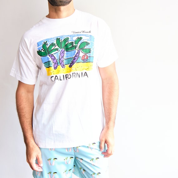 80s/90s Caribbean Dream “Venice Beach” T-Shirt - image 1