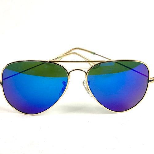 Shops 1960s/1970s Ray Ban Vintage Bausch & Lomb Mirror Aviator Sunglasses Men's Eyewear