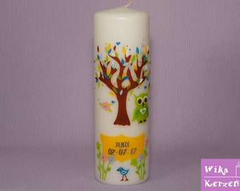 Baptême de l’arbre de vie avec chouette 2