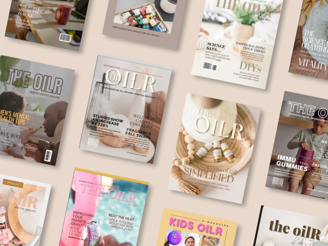 Annual Ezine Subscription Digital Magazine for Young Living Customers ...