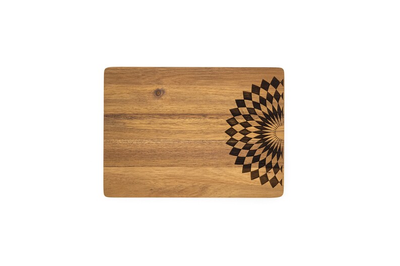 Mix Geometric Placemats Set of 6 Wooden Placemats Placemats Rectangle