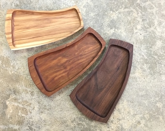 Walnut or Cherry Catchall Tray