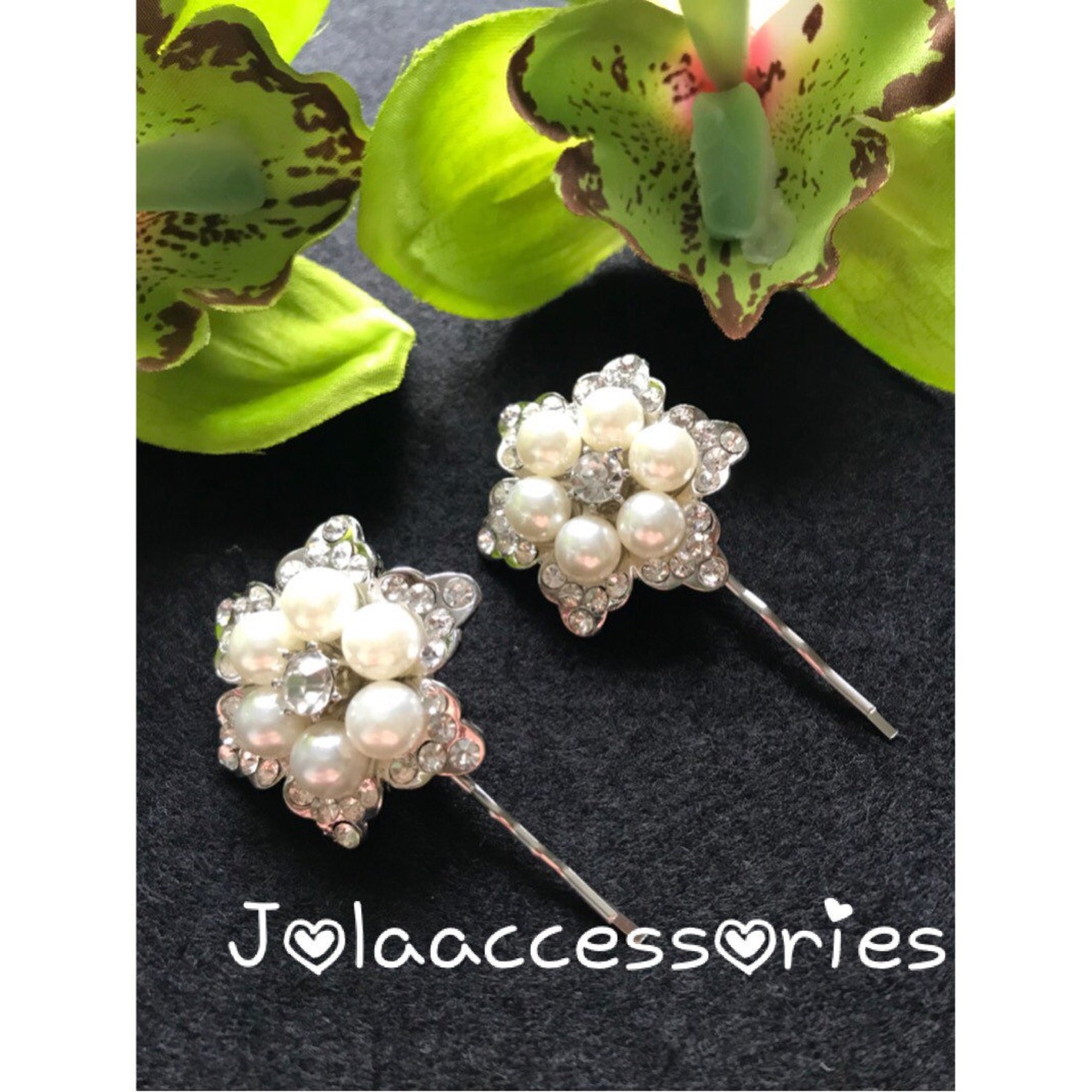 Art Deco Bridal Hair Pins Wedding Bridal Hair Accessories Etsy