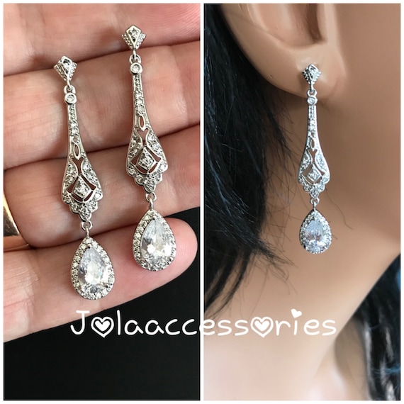 Gatsby style deals earrings