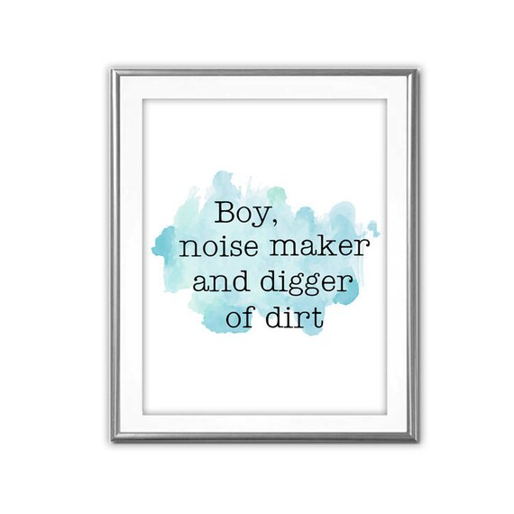 Items similar to SALEFunny Boy Definition Wall Art Print Digital PrintWall ArtDigital