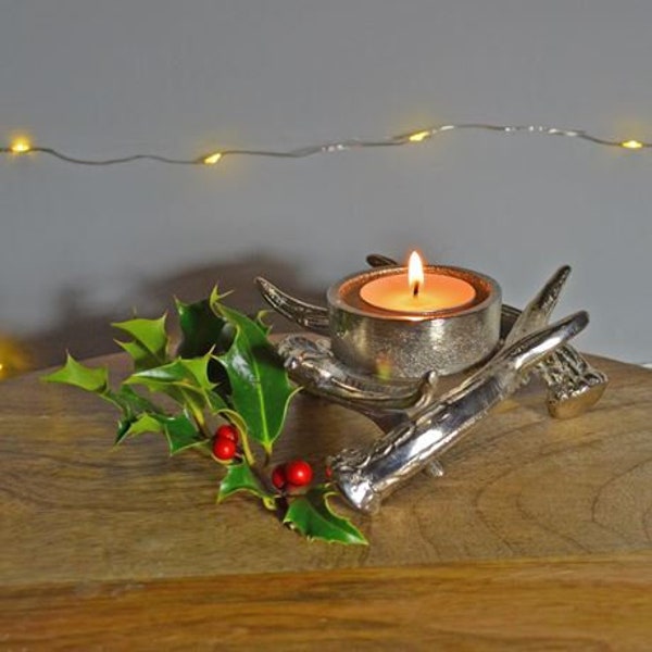 Antler Candle Holder Etsy
