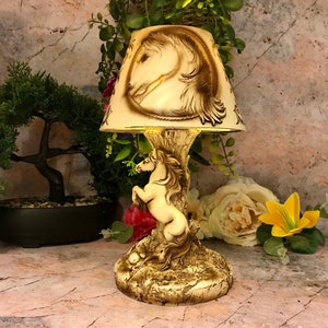 Novelty Horse Light Lamp Ornament Fantasy Art Gift image 4