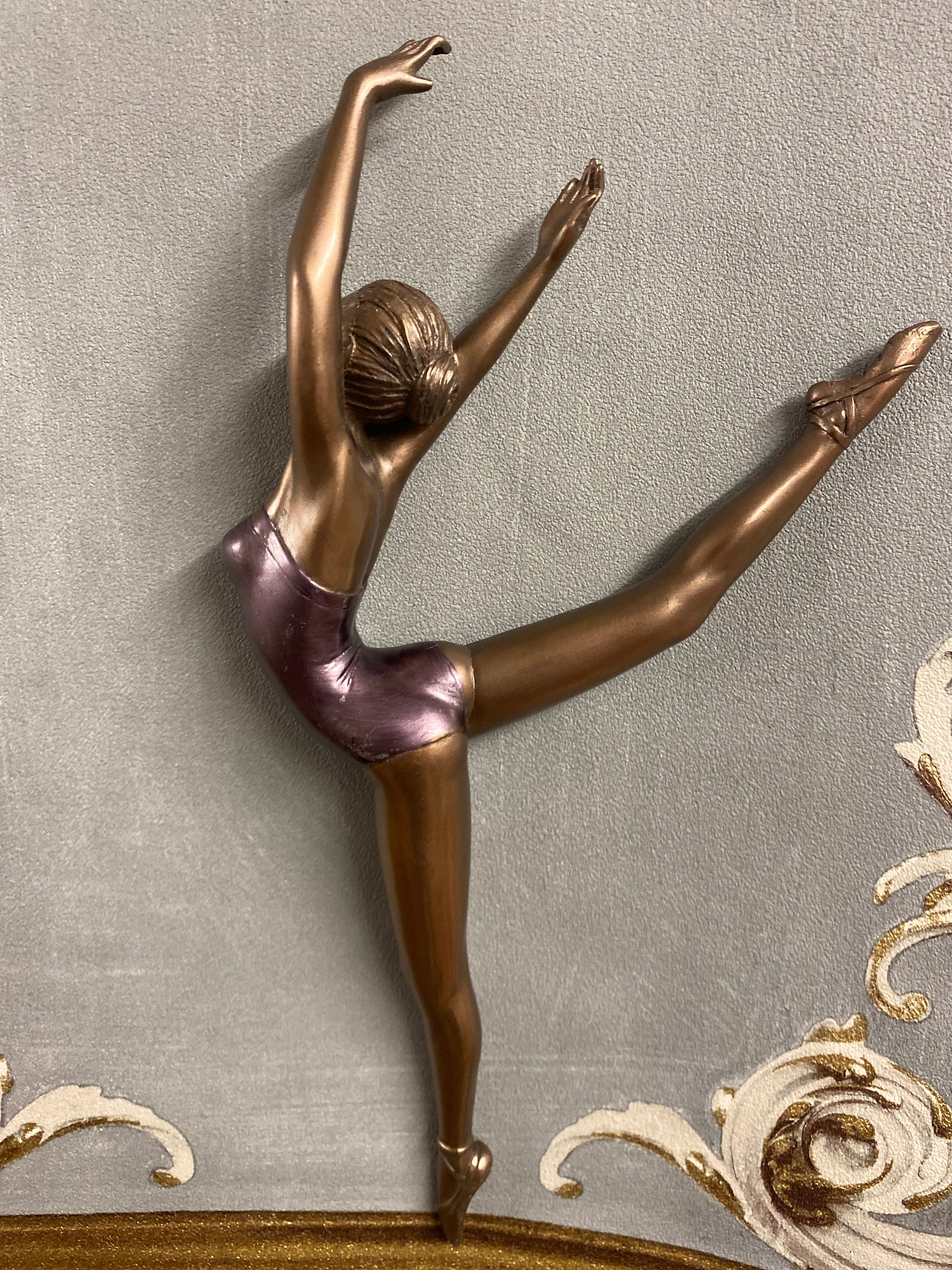 Ballet Slipper en Pointe Stained Glass 
